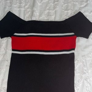 cute fancy off shoulder top